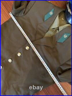 Soviet Military Uniform Captain KGB of Subdivision Border Guard Ussr Original