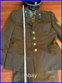 Soviet Military Uniform Captain KGB of Subdivision Border Guard Ussr Original