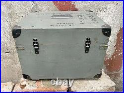 Soviet Military Wooden Box (Container) USSR Vintage 40x34x28 cm