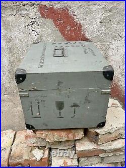 Soviet Military Wooden Box (Container) USSR Vintage 40x34x28 cm