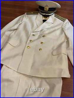 Soviet Parade Uniform Military CAPTAIN of 3 RANK NAVY USSR Original New