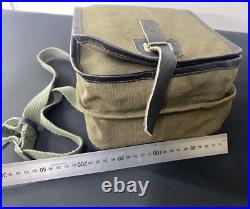 Soviet Russian Army military Radio R-105m Transceiver radioman's Bag