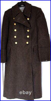 Soviet Russian Military Army Officer 38/Short Overcoat Shinel -ORIGINAL