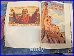 Soviet Russian Military Propaganda POSTERS of WW2 PHOTO ALBUM Art BOOK 198 page