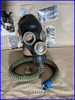 Soviet USSR Military vintage Aviation gas mask LP-2 1980 100% original Red Army