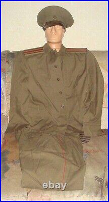 Soviet USSR Vintage Military Officer Field Uniform Size 56