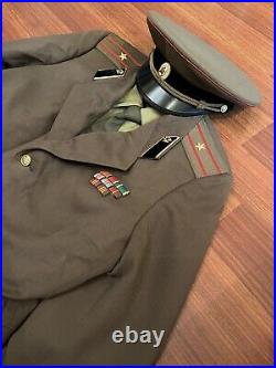 Soviet Uniform Major Railway Forces and military route service USSR Original