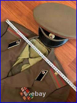 Soviet Uniform Major Railway Forces and military route service USSR Original