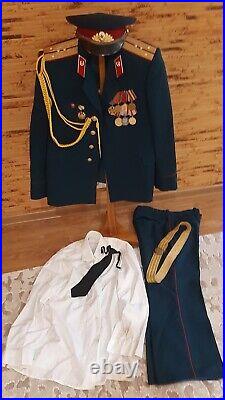 Soviet Vintage Military Uniform Army Officer Captain. ORIGINAL. USSR