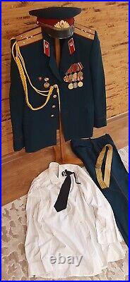 Soviet Vintage Military Uniform Army Officer Captain. ORIGINAL. USSR