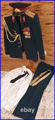 Soviet Vintage Military Uniform Army Officer Captain. ORIGINAL. USSR