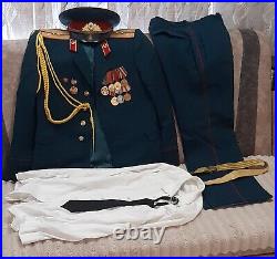 Soviet Vintage Military Uniform Army Officer Captain. ORIGINAL. USSR