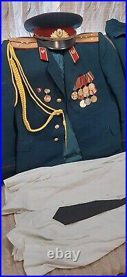 Soviet Vintage Military Uniform Army Officer Captain. ORIGINAL. USSR