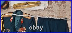 Soviet Vintage Military Uniform Army Officer Captain. ORIGINAL. USSR