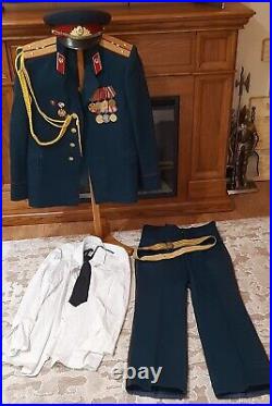 Soviet Vintage Military Uniform Army Officer Captain. ORIGINAL. USSR