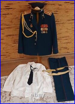 Soviet Vintage Military Uniform Army Officer Colonel ORIGINAL. USSR