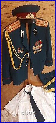 Soviet Vintage Military Uniform Army Officer Lieutenant Colonel ORIGINAL. USSR