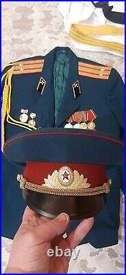 Soviet Vintage Military Uniform Army Officer Lieutenant Colonel ORIGINAL. USSR