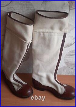 Soviet Vintage Military Uniform Boots Burki Winter General Armi USSR. RARE
