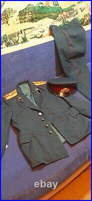 Soviet Vintage Military Uniform Officer Armies Senior lieutenant ORIGINAL. USSR