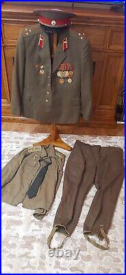 Soviet Vintage Military Uniform Officer Army USSR Senior Lieutenant