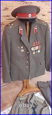 Soviet Vintage Military Uniform Officer Army USSR Senior Lieutenant