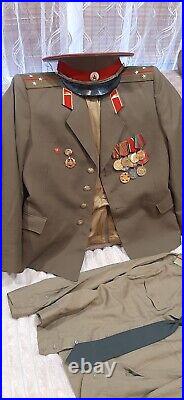 Soviet Vintage Military Uniform Officer Army USSR Senior Lieutenant