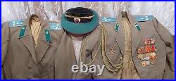 Soviet Vintage Military Uniform Officer Border Army Colonel. USSR. RARE