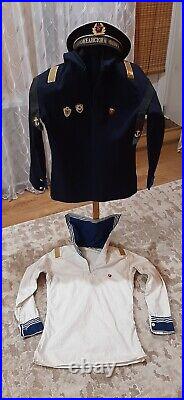 Soviet Vintage Military Uniform Sailor Army USSR. Pacific Fleet. ORIGINAL