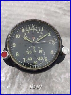 Soviet military Aviation clock AChS-1 USSR Air Force