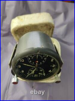 Soviet military Aviation clock AChS-1 USSR Air Force