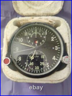 Soviet military Aviation clock AChS-1 USSR Air Force