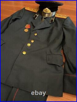 Soviet military Parade Uniform Captain TANK FORCES of Ussr Original