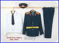 Soviet military uniform Ceremonial Military Uniform Red Army Officer USSR