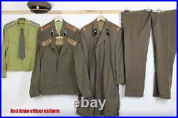 Soviet military uniform Construction troops Red army Officer USSR