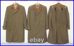 Soviet military uniform Military Field Uniform Red Army Cloak USSR 3 pieces