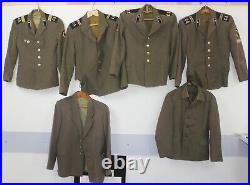 Soviet military uniform Military Field Uniform Red Army Jackets USSR 6 pieces