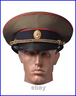 Soviet officer's military field cap