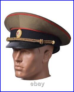 Soviet officer's military field cap