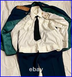 Soviet vintage military parade uniform Army Officer Colonel Original Collectible