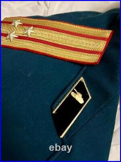 Soviet vintage military parade uniform Army Officer Colonel Original Collectible