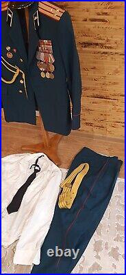 Soviet vintage military uniform Army Officer Colonel ORIGINAL. USSR