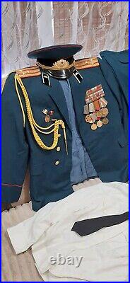 Soviet vintage military uniform Army Officer Colonel ORIGINAL. USSR