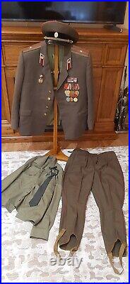 Soviet vintage military uniform Army Officer Major ORIGINAL. USSR