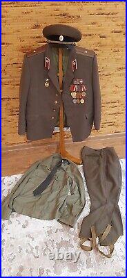 Soviet vintage military uniform Army Officer Major ORIGINAL. USSR