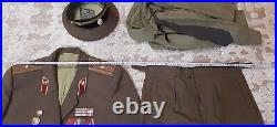 Soviet vintage military uniform Army Officer Major ORIGINAL. USSR