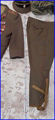 Soviet vintage military uniform Army Officer Major ORIGINAL. USSR