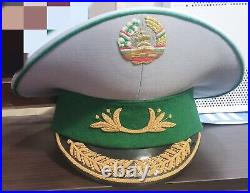 Tajikistan General Officer Military Cap Army Original. Ex-USSR Soviet Republic