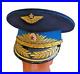 USSR-Russian-Air-Force-General-Parade-Military-Visor-Peaked-Hat-Cap-59cm-M-L-New-01-fi