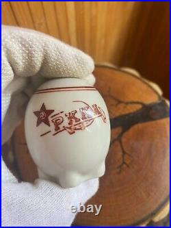 Very RARE, military collectible salt / pepper shaker, 1918-1922, USSR